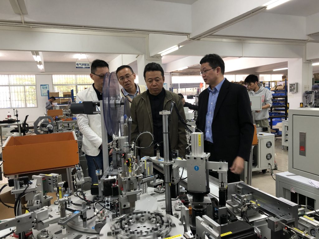 公司总裁白缮鸣一行赴广东南方职业学院参观交流1